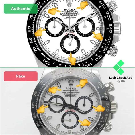 rolex daytona how to tell if real